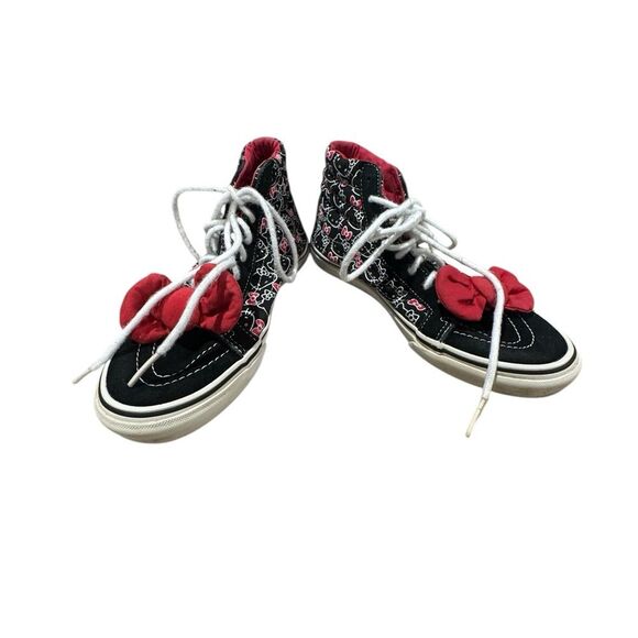 Vans Hello Kitty Black and Red High-Top Shoes. Women’s size 7.5, men’s size 6. - Picture 3 of 10